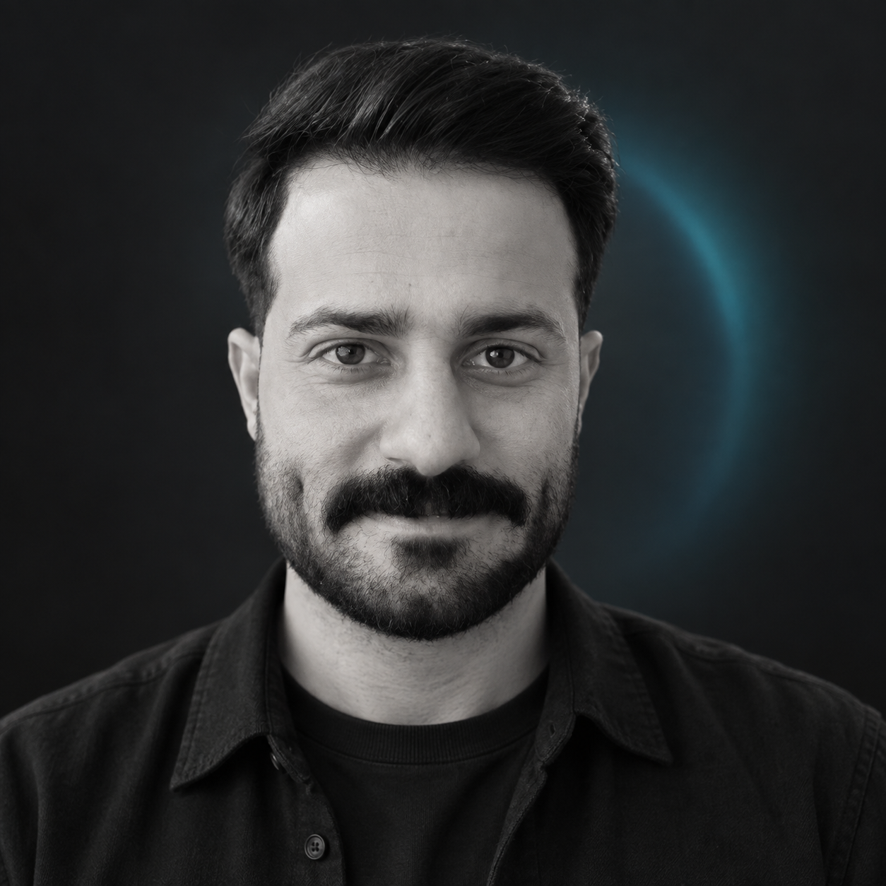 Portrait of Hamid Fattahi